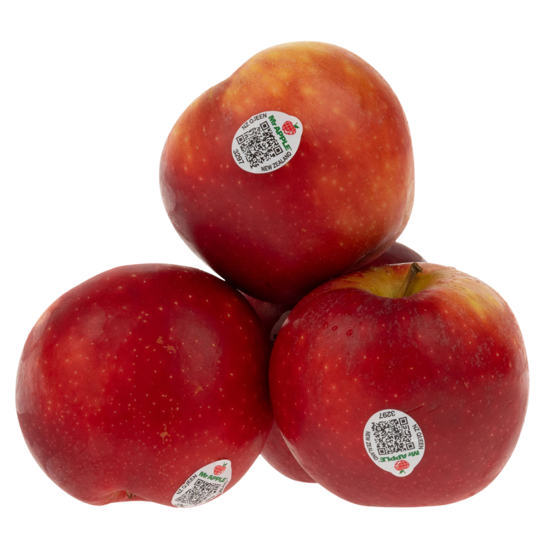 Naturally crisp and mildly sweet, Queen Apples are known for their vibrant color, juicy bite, and refreshing flavor. Carefully sourced to deliver premium freshness in every bite.