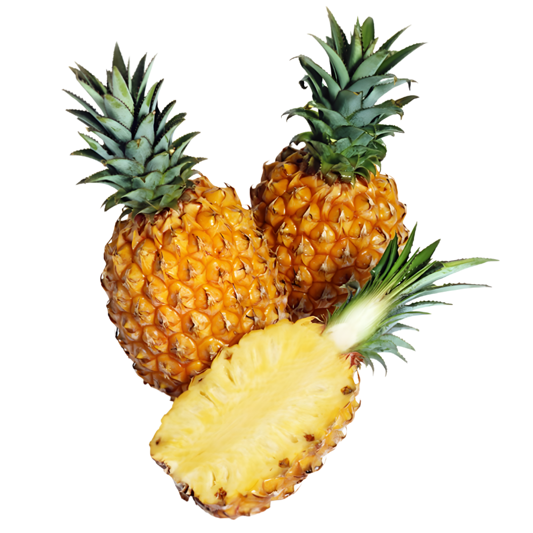 Naturally sweet and tangy, pineapple is known for its vibrant golden flesh, juicy texture, and refreshing tropical flavor. Carefully sourced to deliver premium freshness in every bite.