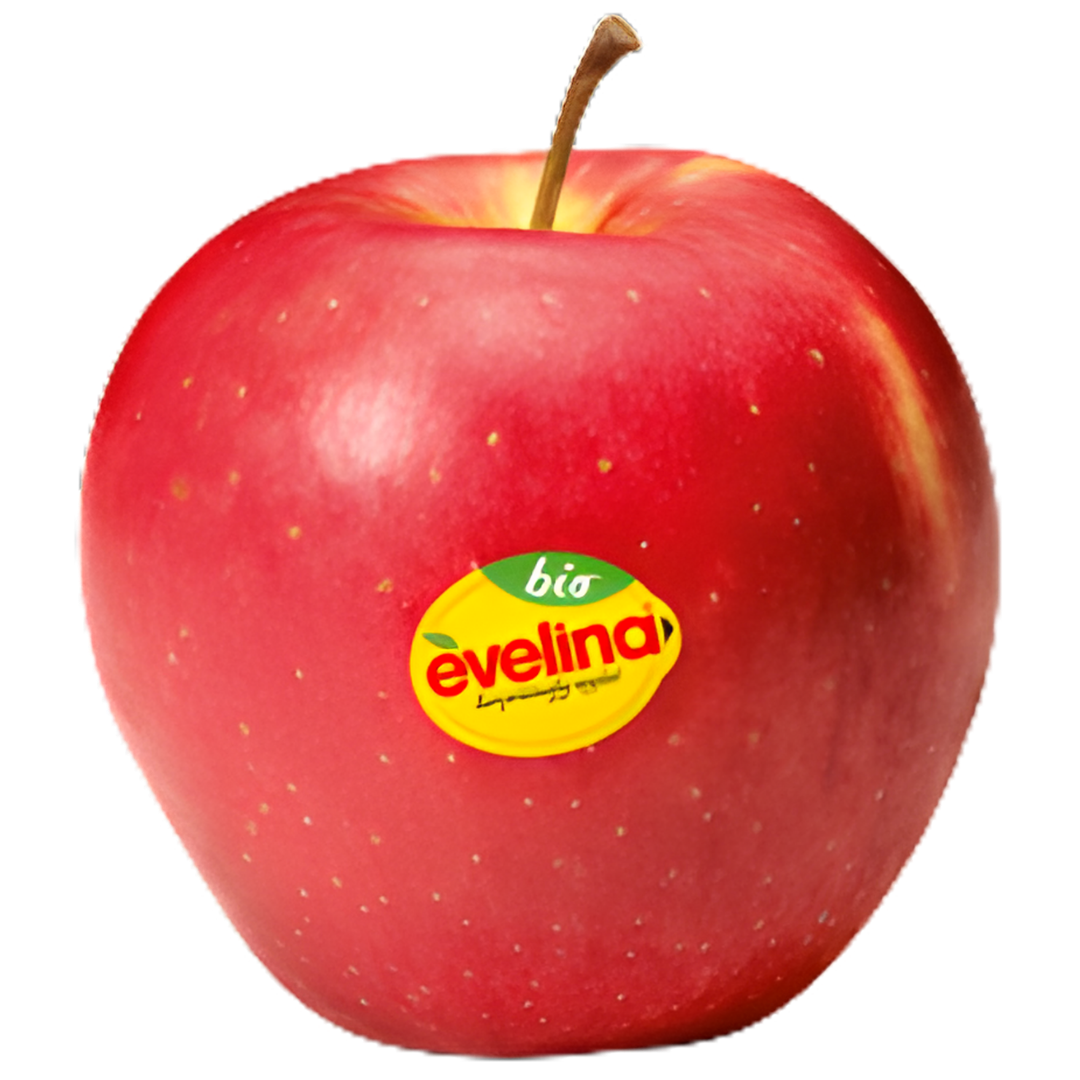 Naturally crisp and balanced in sweetness, Evelina apples are known for their smooth texture, vibrant red color, and refreshing flavor. Carefully sourced to deliver premium freshness in every bite.