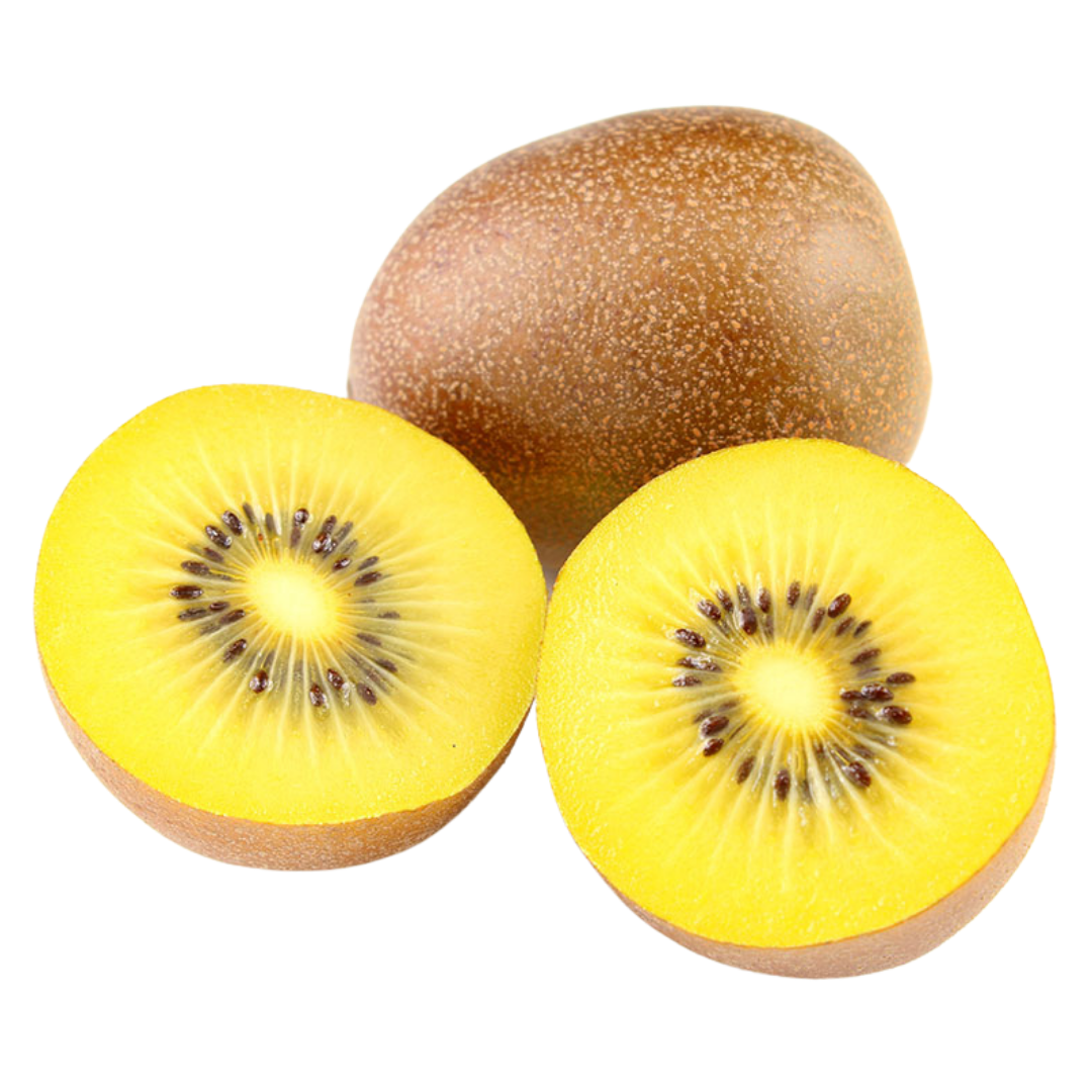 Naturally sweet and smooth, Kiwi Gold is known for its golden flesh, juicy texture, and tropical flavor with low tanginess. Carefully sourced to deliver premium freshness in every bite.